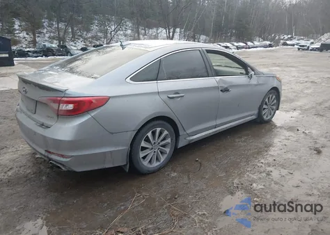 2016 Hyundai Sonata Sport z USA, uszkodzony, nr VIN 5NPE34AF0GH262377